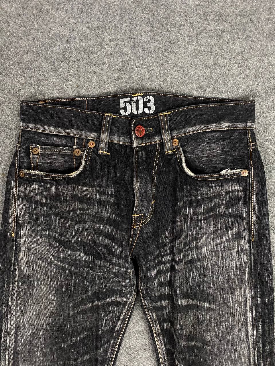 Edwin vintage edwin blue trip 503 nice faded design Size US 32 / EU 48 - 6 Thumbnail