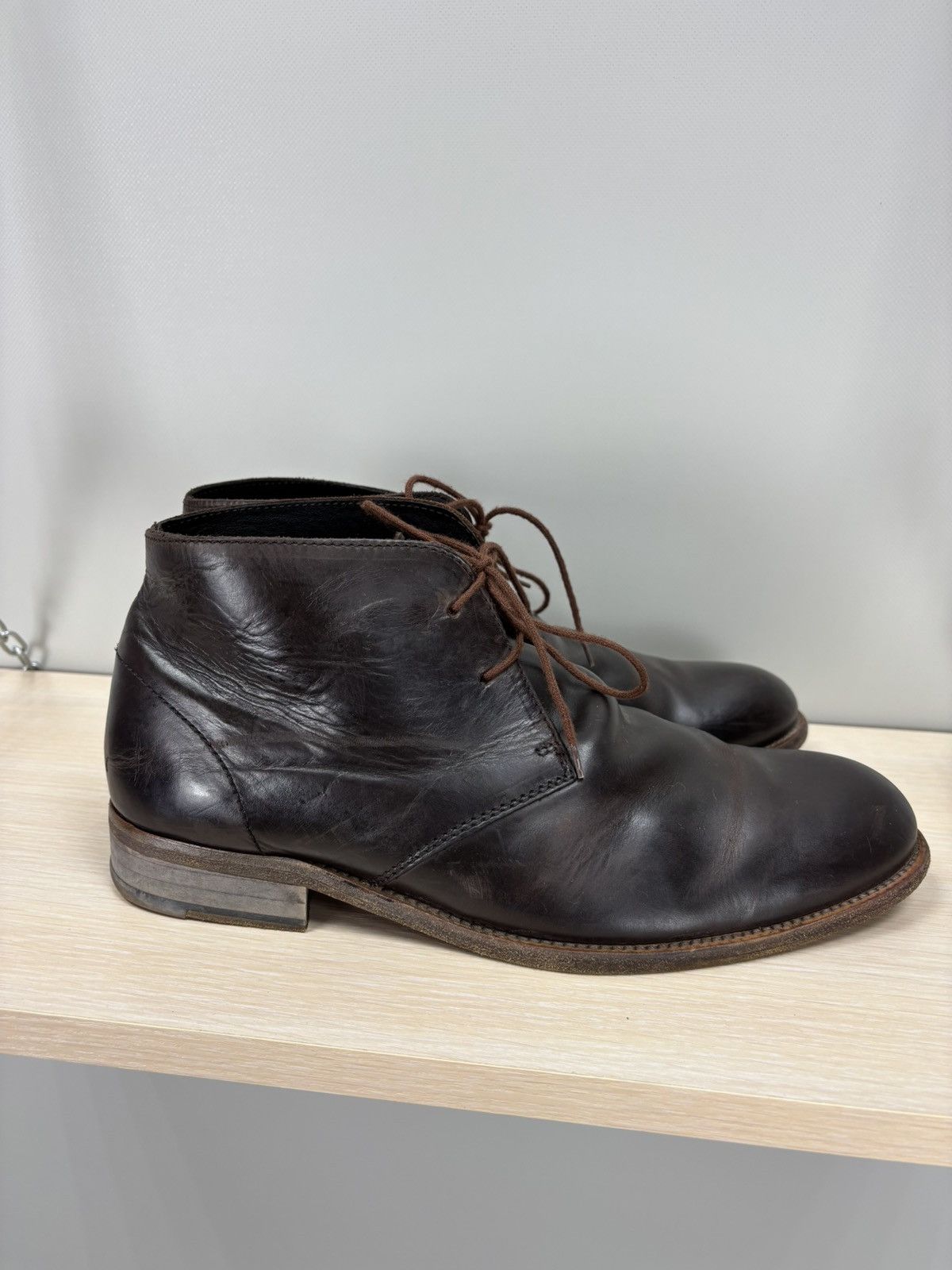 Allsaints Mens boots All Saints Size 42 Color Brown Size US 9 / EU 42 - 6 Thumbnail