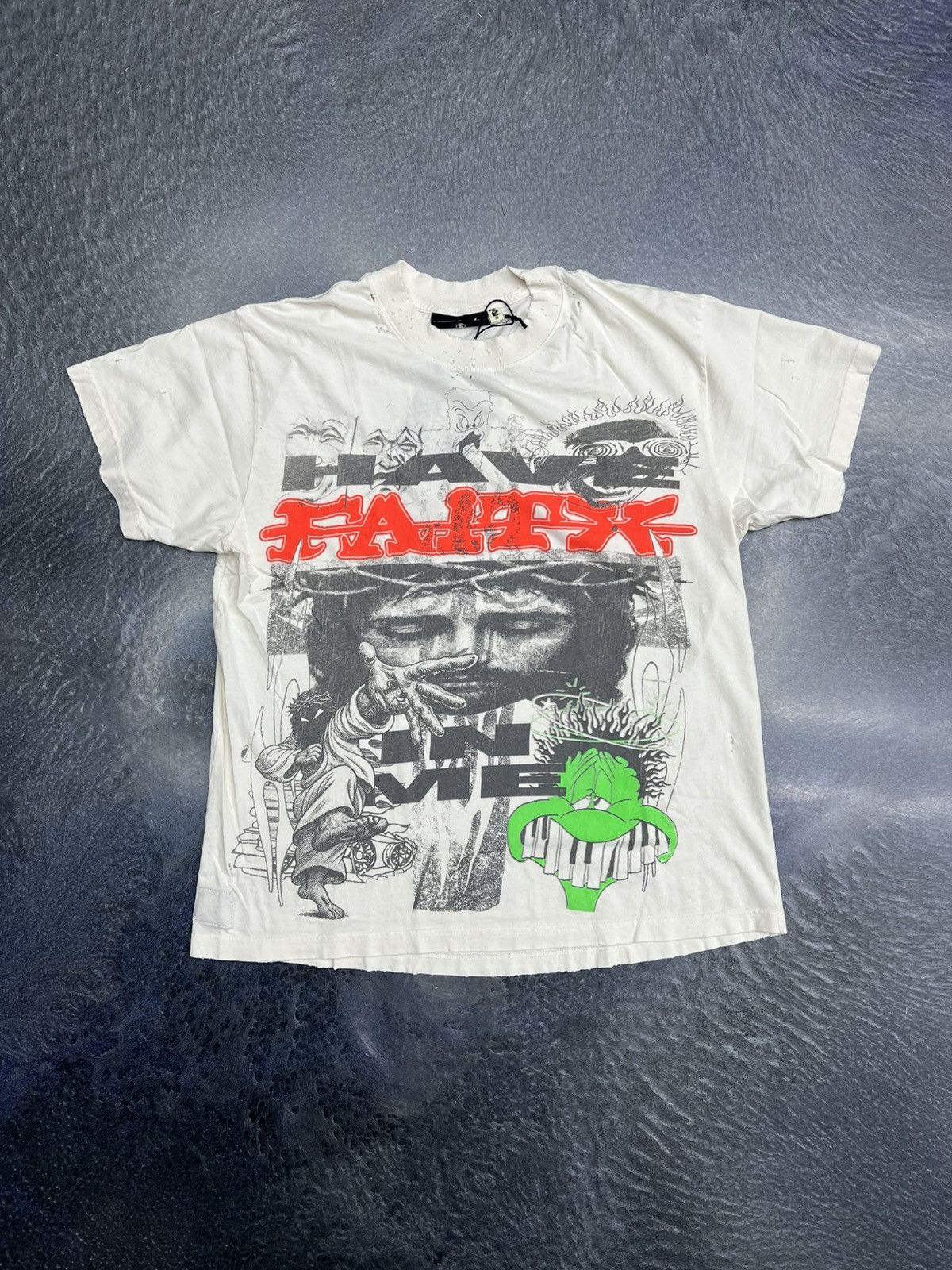 HELLSTAR Hellstar Have Faith T-Shirt Size US M / EU 48-50 / 2 - 1 Thumbnail