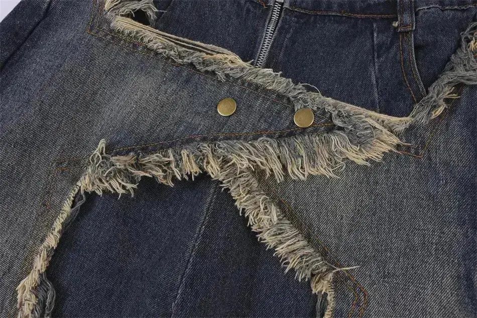Japanese Brand Sticking Pentagram straight star jeans Size US 32 / EU 48 - 3 Thumbnail