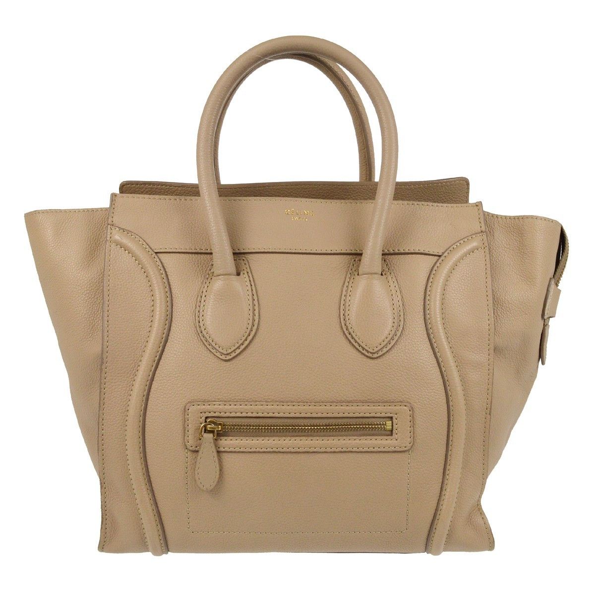 Celine Celine Luggage Bag Grainy Leather Size ONE SIZE - 1 Thumbnail