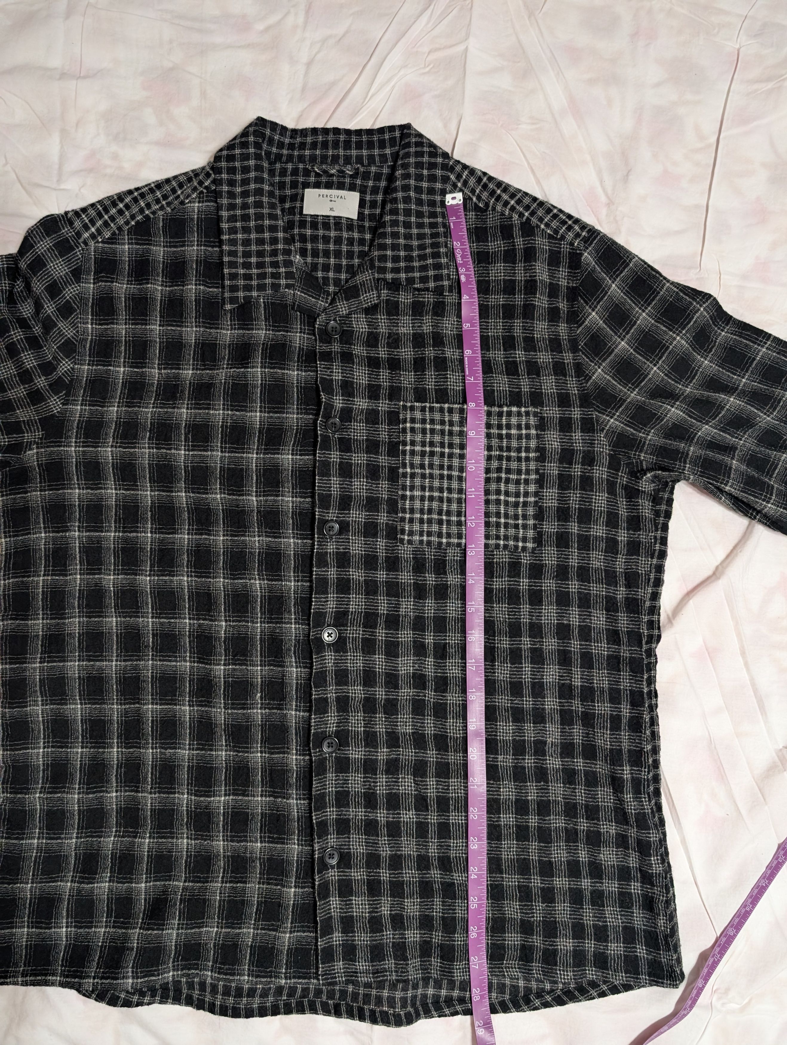 Percival Ashdown Patchwork Overshirt | Multi XL Size US XL / EU 56 / 4 - 8 Thumbnail