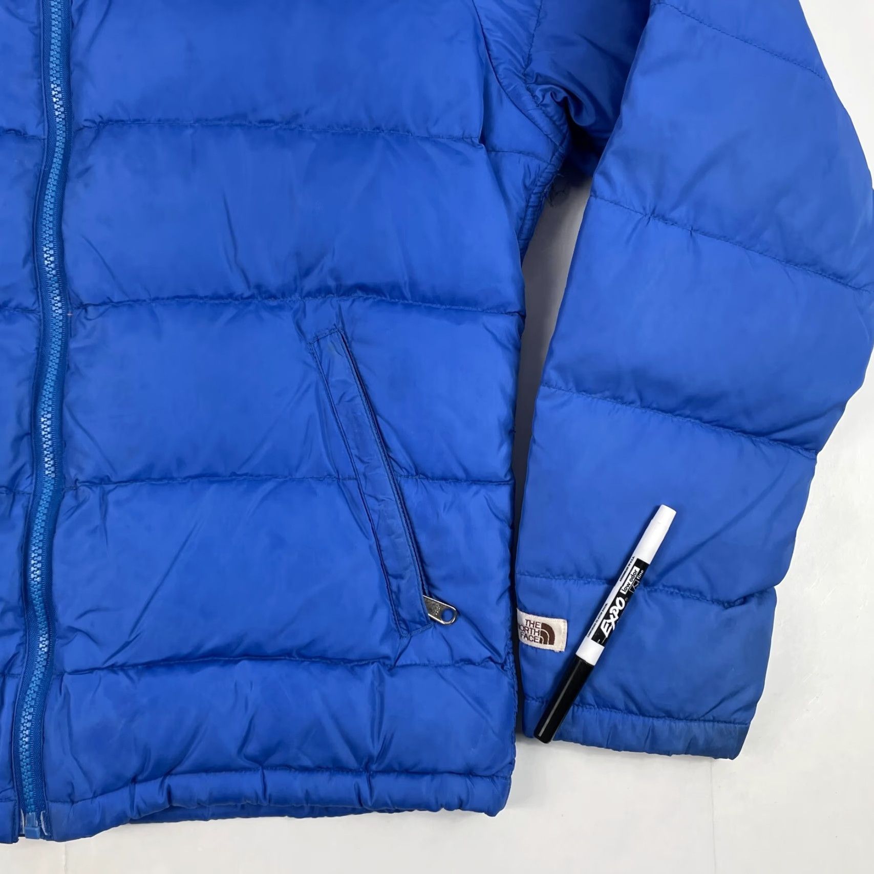 The North Face The North Face Jacket Mens S Blue Down Puffer Full Zip Hiking Skiing Camping Size US S / EU 44-46 / 1 - 5 Thumbnail