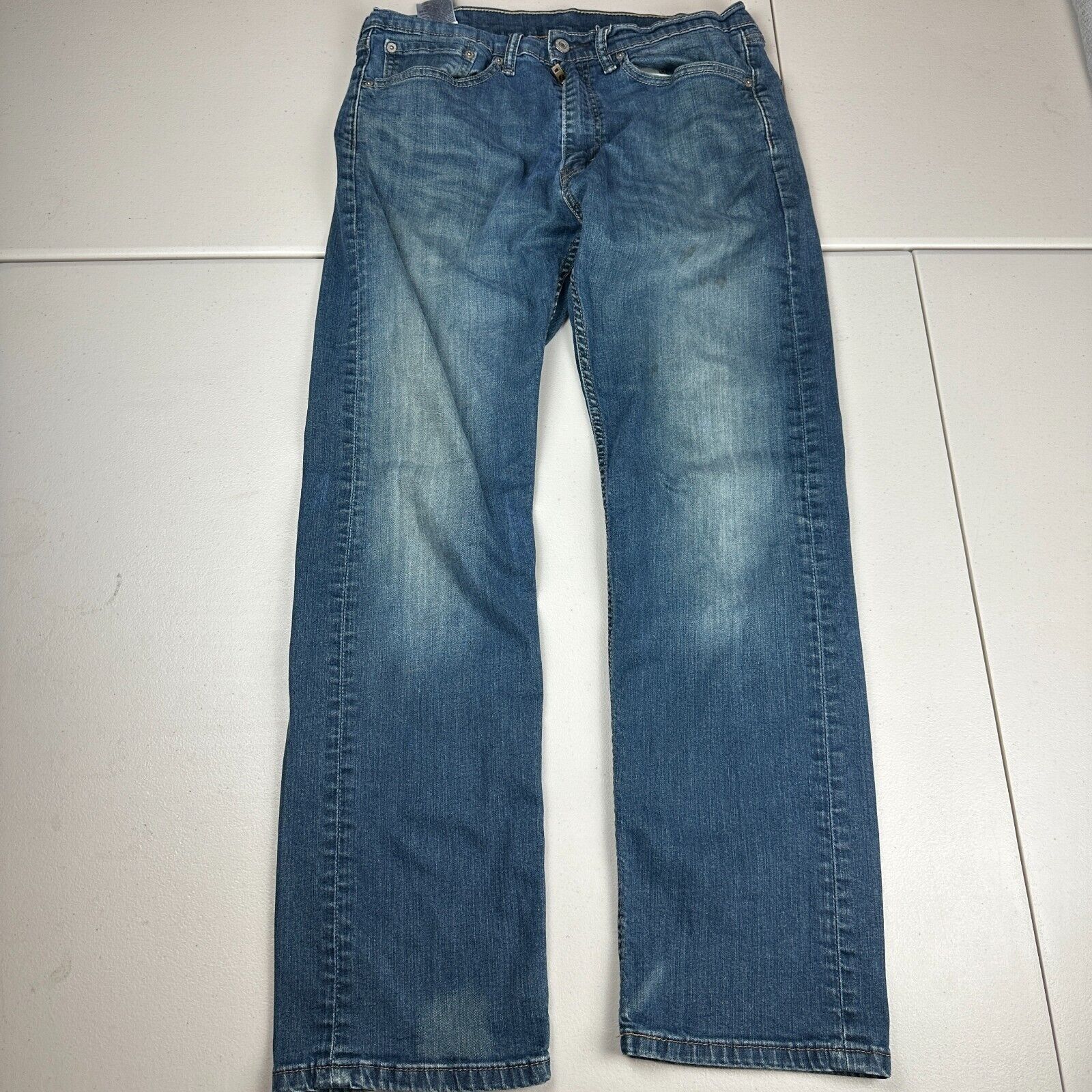 Levi's Levi's Strauss Regular Fit 505 Straight Jeans Men Blue Size US 32 / EU 48 - 1 Thumbnail