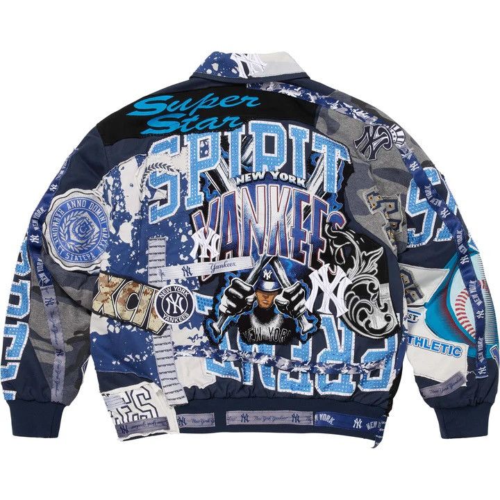 Supreme Supreme Jeff Hamilton New York Yankees Varsity Jacket Size US M / EU 48-50 / 2 - 3 Thumbnail