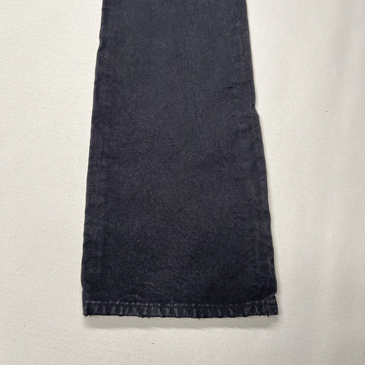 Vintage Loomstate Pants Black Straight Canvas Workwear Utility Firm Size US 32 / EU 48 - 17 Thumbnail