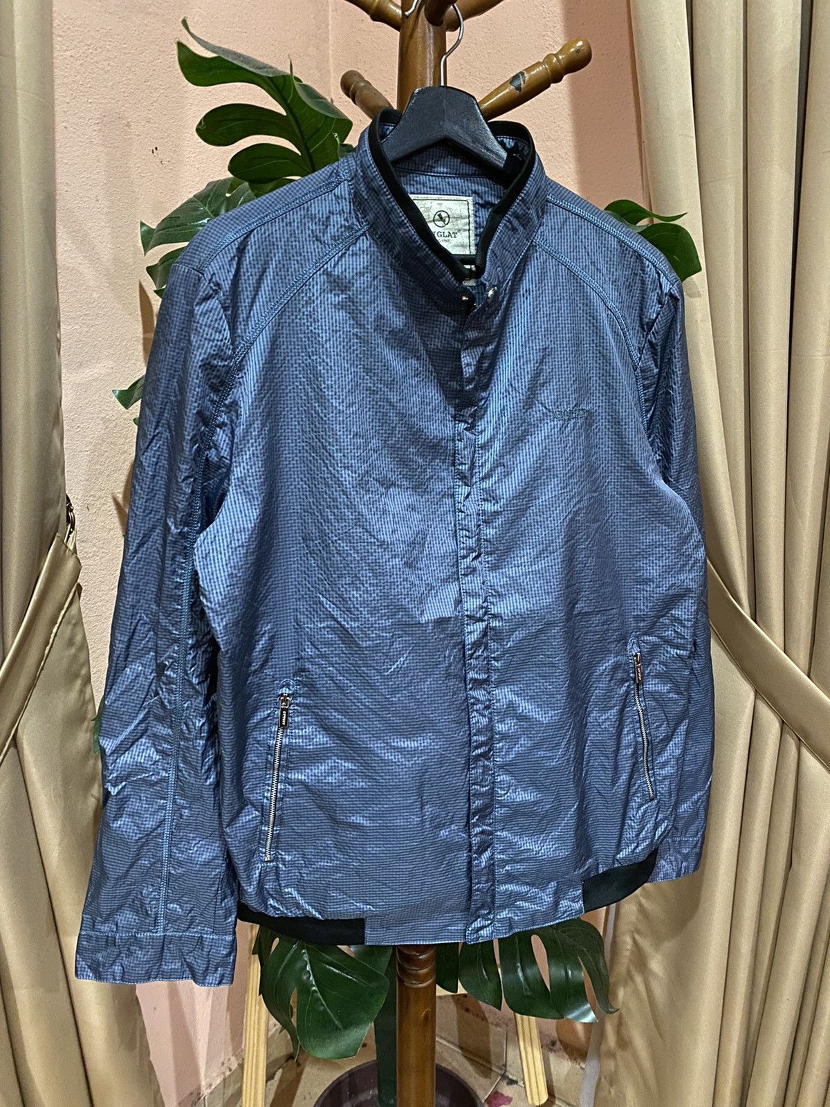 Japanese Brand Aiglat Lightweight Nylon Jacket - Modern Style Functionality Size US L / EU 52-54 / 3 - 3 Thumbnail