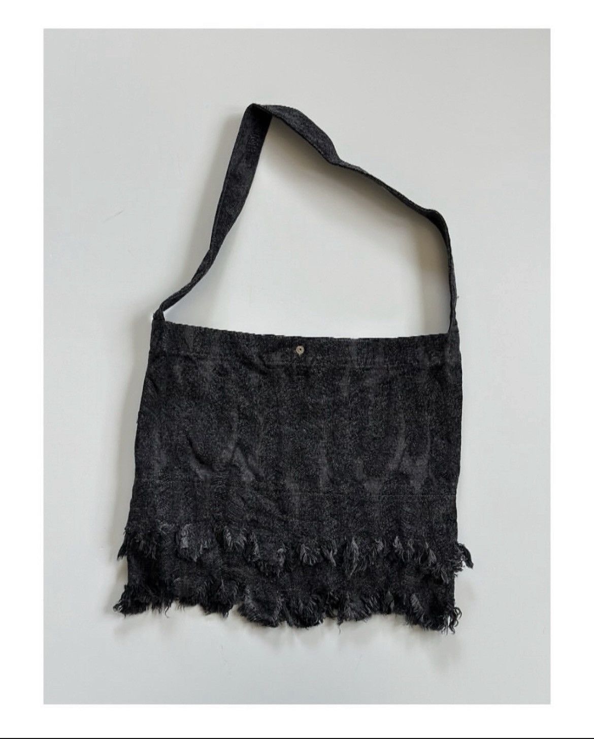 Kapital kapital 12oz feather denim book bag Size ONE SIZE - 2 Thumbnail