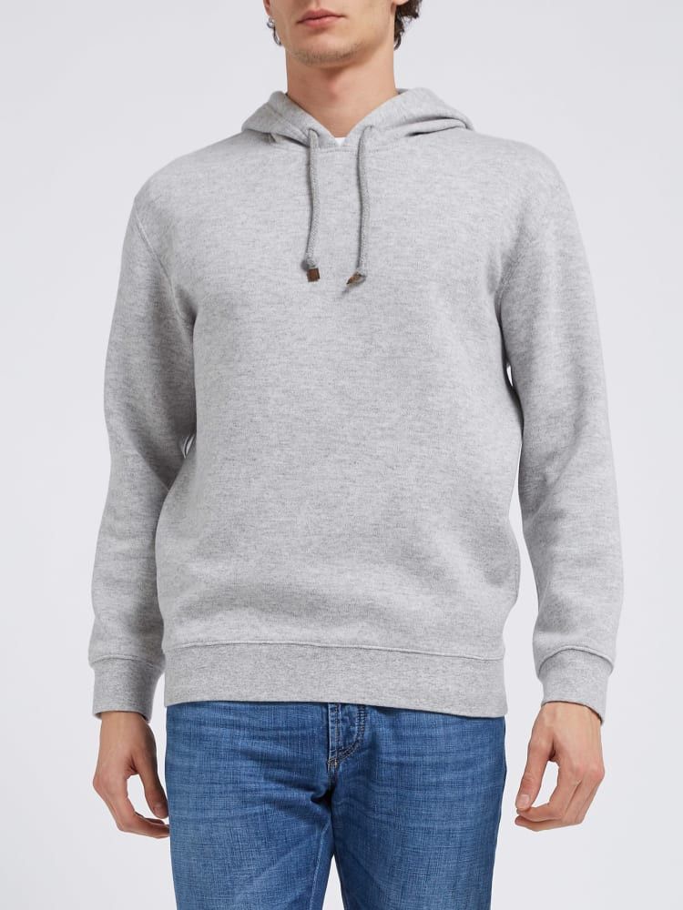 Brunello Cucinelli o1w1db10924 Sweatshirt in Open Grey Size US XL / EU 56 / 4 - 1 Preview