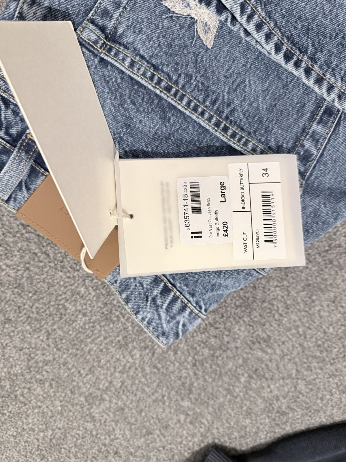 Our Legacy Our legacy butterfly jean Size US 34 / EU 50 - 2 Thumbnail