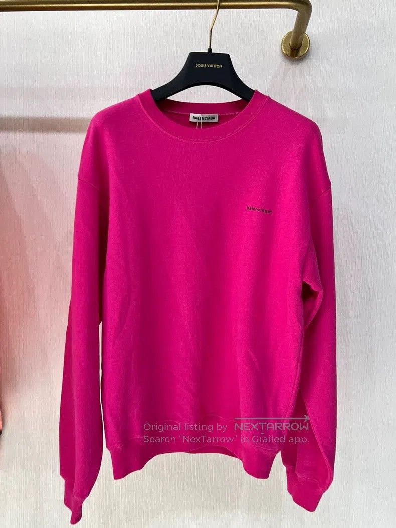 Balenciaga Balenciaga Chest logo lettering hoodie Size US XS / EU 42 / 0 - 1 Thumbnail