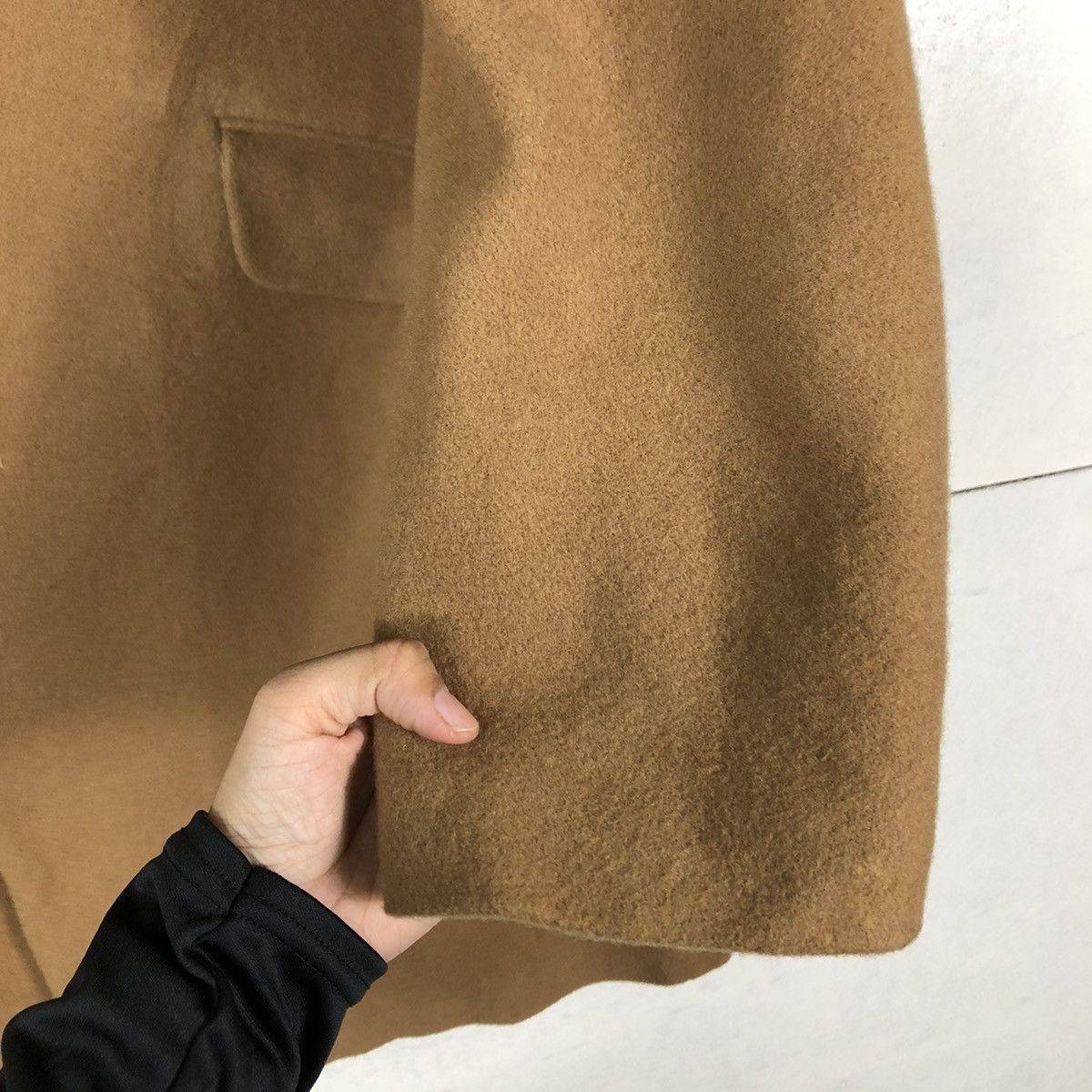 Japanese Brand 🔥VINTAGE LONG JACKET WOOL HERRINGBONE TAKEO KUKICHI Size US M / EU 48-50 / 2 - 16 Thumbnail
