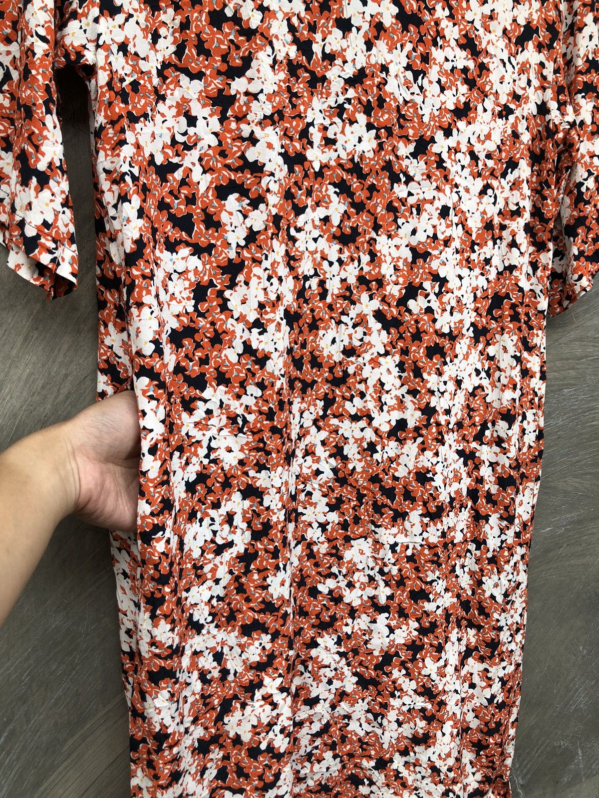 Marimekko Marimekko Floral Women Midi Dress Size S / US 4 / IT 40 - 7 Thumbnail