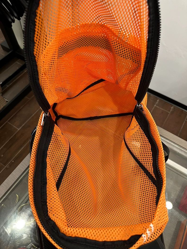 Kenzo KENZO size os Orange Hollow-out Letter Logo Backpack, 28cm Size ONE SIZE - 8 Thumbnail