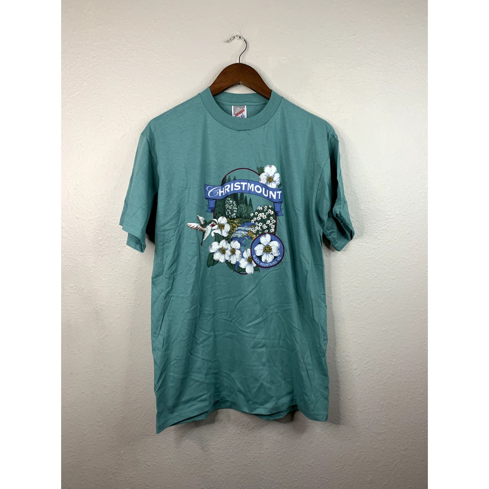Jerzees Vintage North Carolina Shirt Christmount Tee T-Shirt VTG L Size US L / EU 52-54 / 3 - 1 Thumbnail