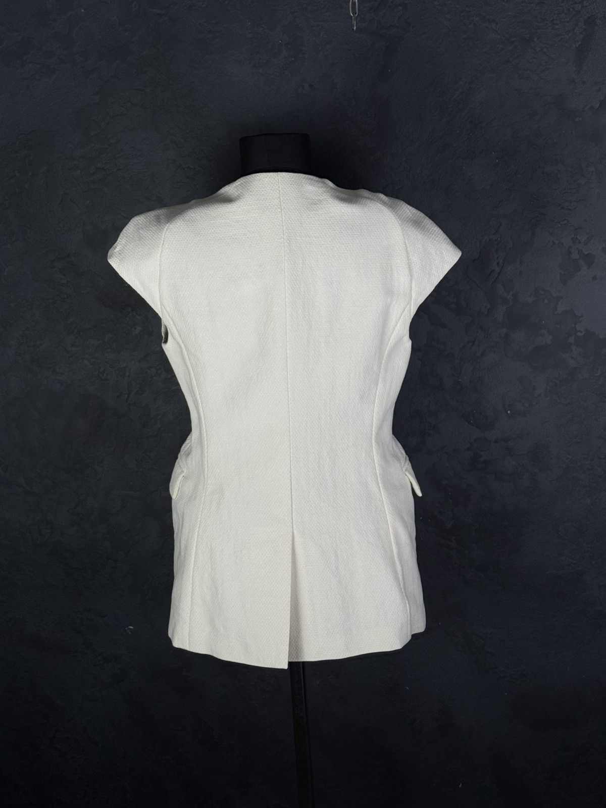 Versace Gianni Versace Beige Women’s Vest Designer Size 44 Size M / US 6-8 / IT 42-44 - 11 Thumbnail