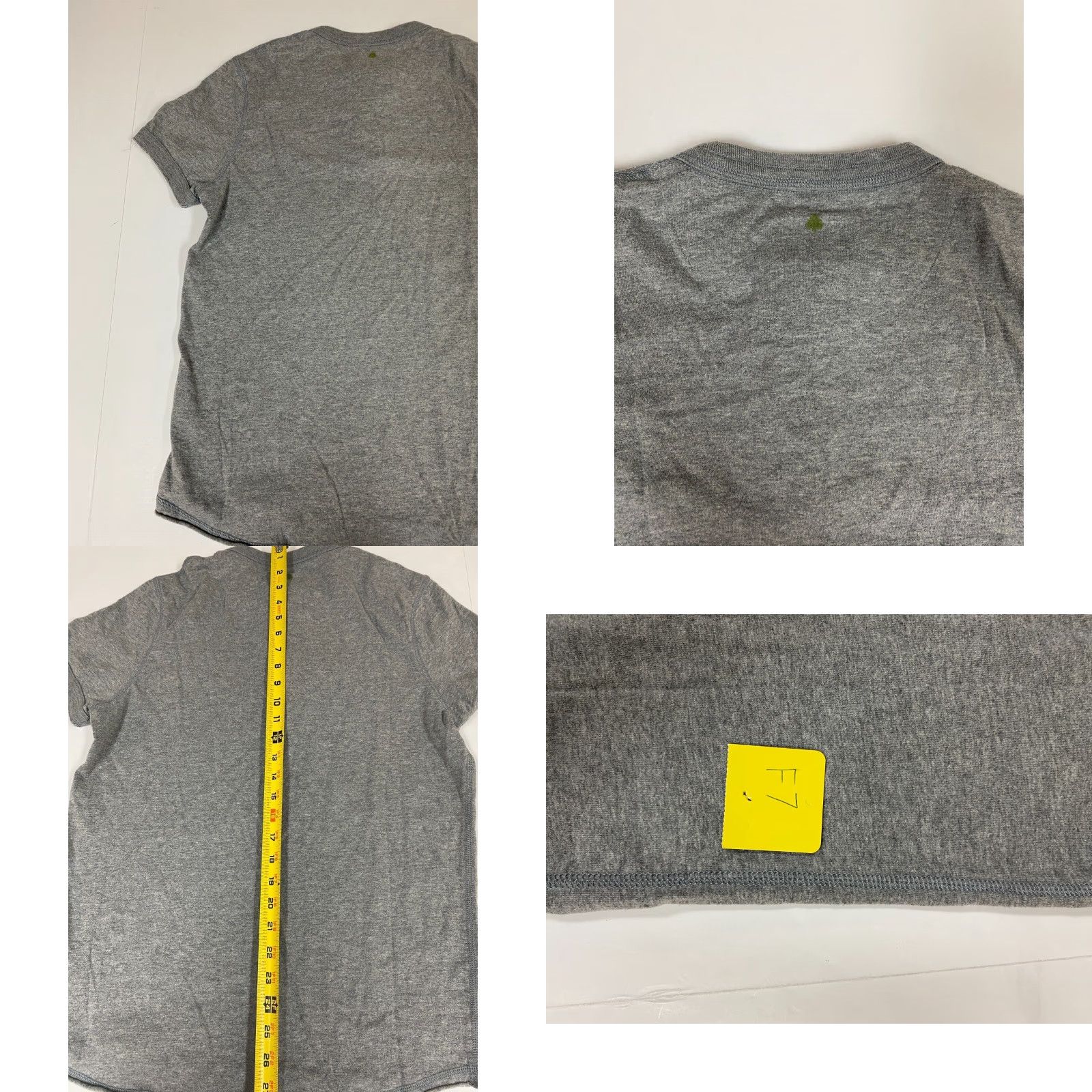 Vintage Trailer T-Shirt Mens L Gray Barons Logo Crew Neck Short Sleeve Cotton Solid Regular Size US L / EU 52-54 / 3 - 8 Thumbnail