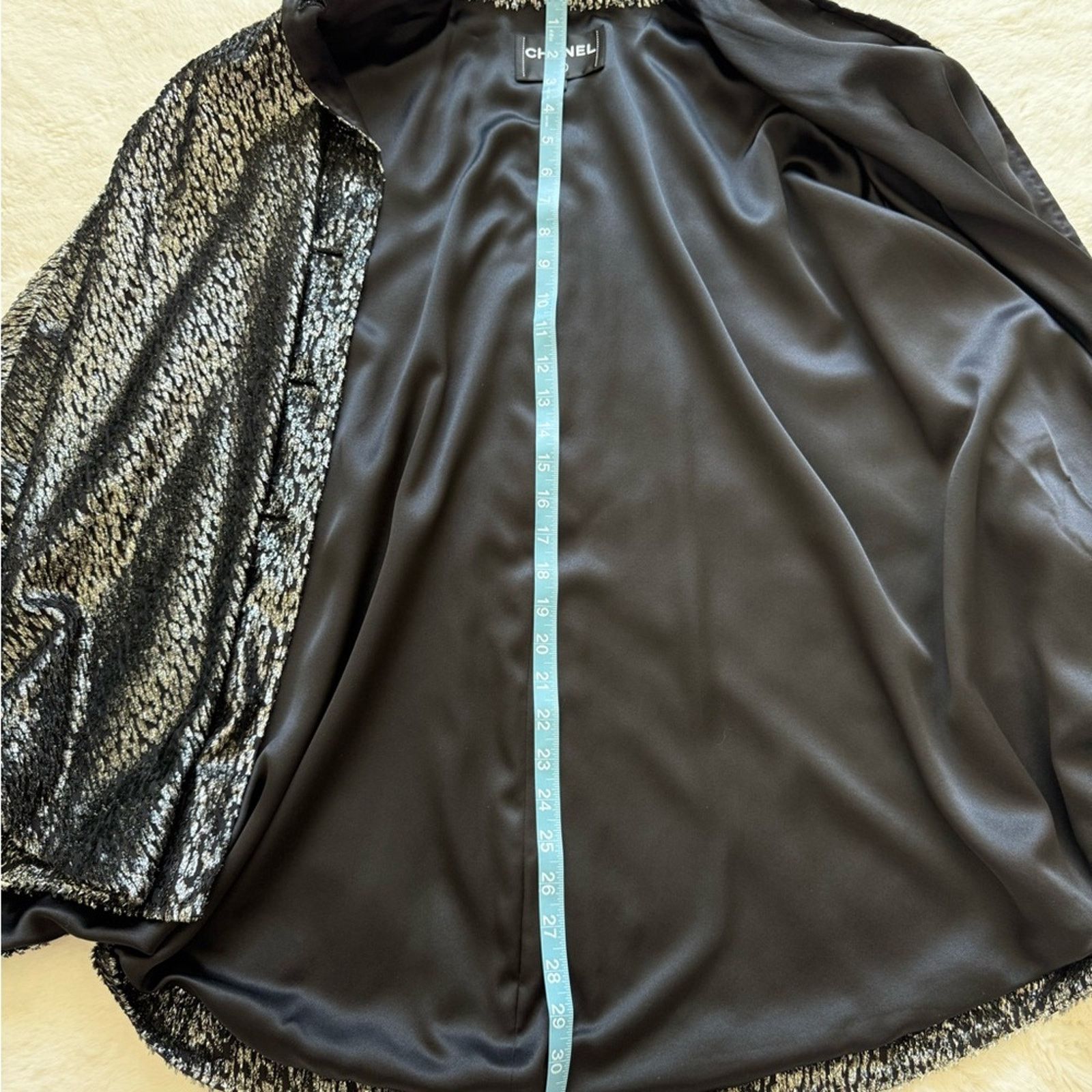 Chanel NEW!CHANEL women poncho with shimmer size 34 FR Retail 6900$ Size XS / US 0-2 / IT 36-38 - 13 Thumbnail