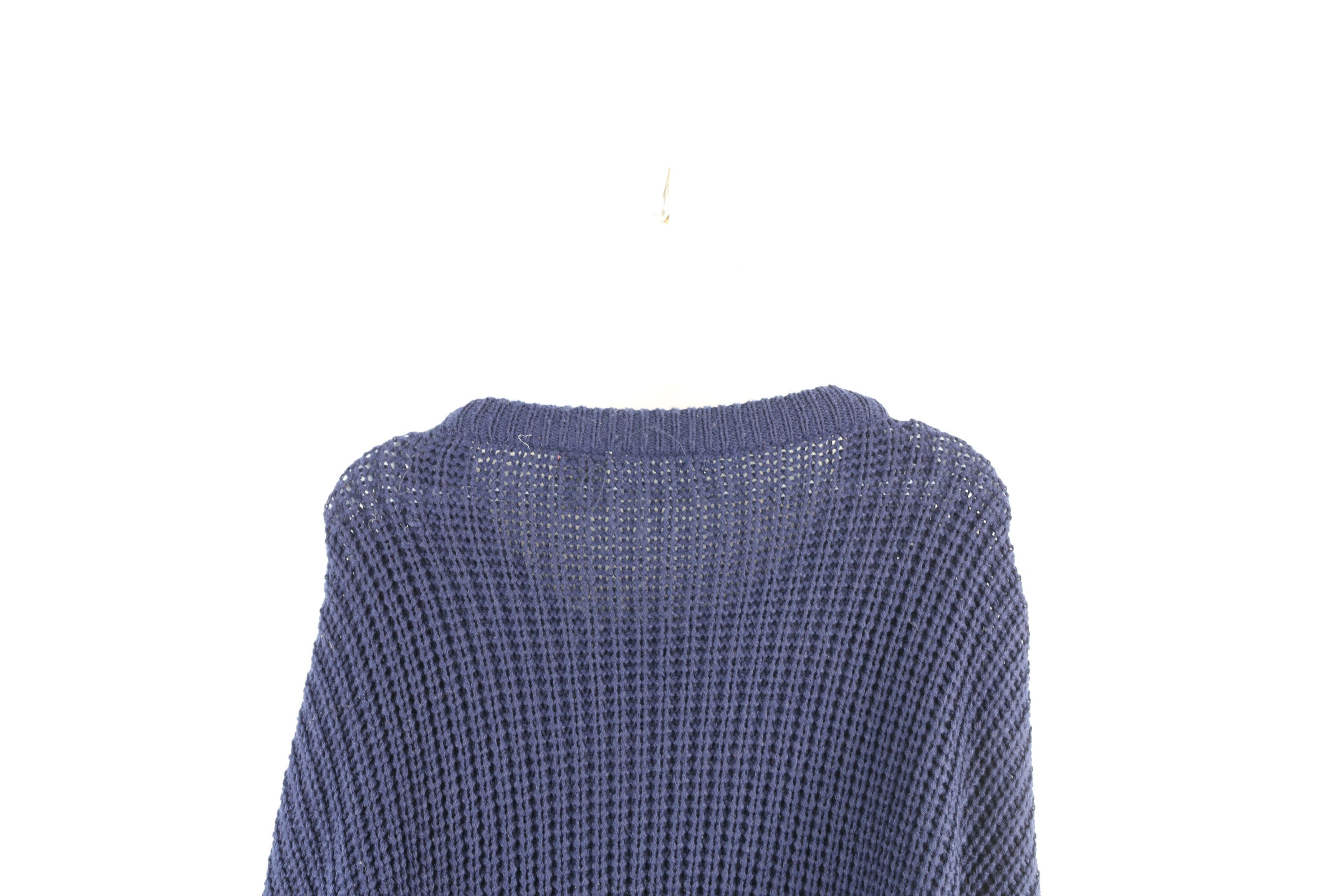 Vintage Vintage 90s Streetwear Baggy Chunky Ribbed Knit Sweater Size US L / EU 52-54 / 3 - 8 Thumbnail
