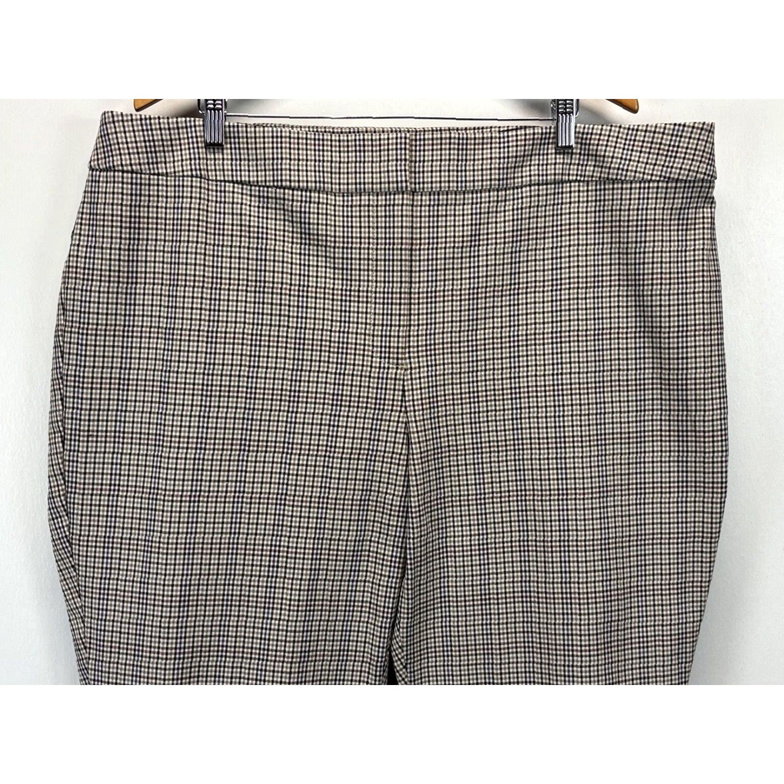 Talbots NEW Talbots Chatham Plaid Ankle Pants 24W Plus Women's Career Stretch Multicolor Size 42" / US 20 - 2 Thumbnail