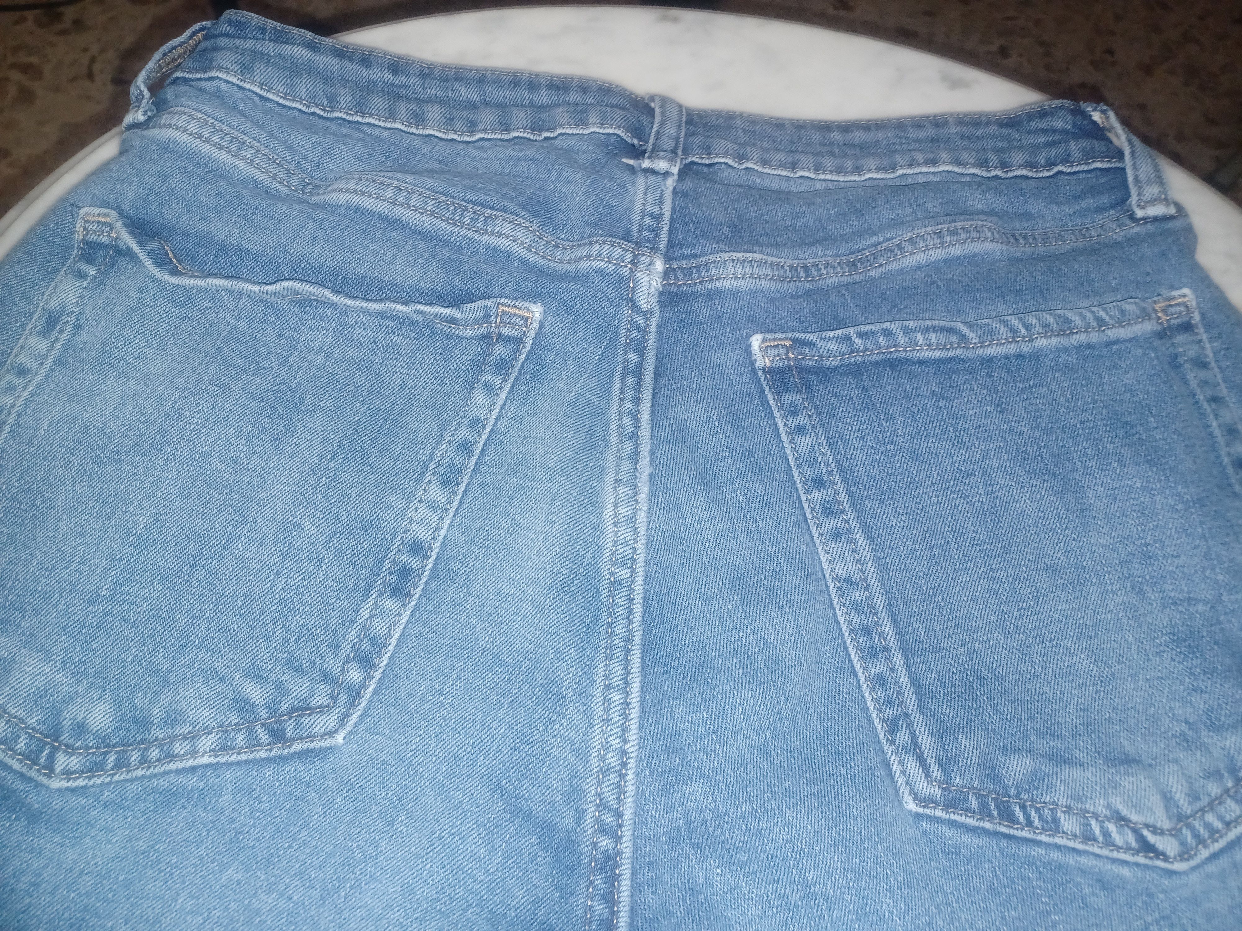 Old Navy Old Navy Women's Blue Jeans SZ 12 High Rise Curvy Size 34" / US 12 / IT 48 - 3 Thumbnail
