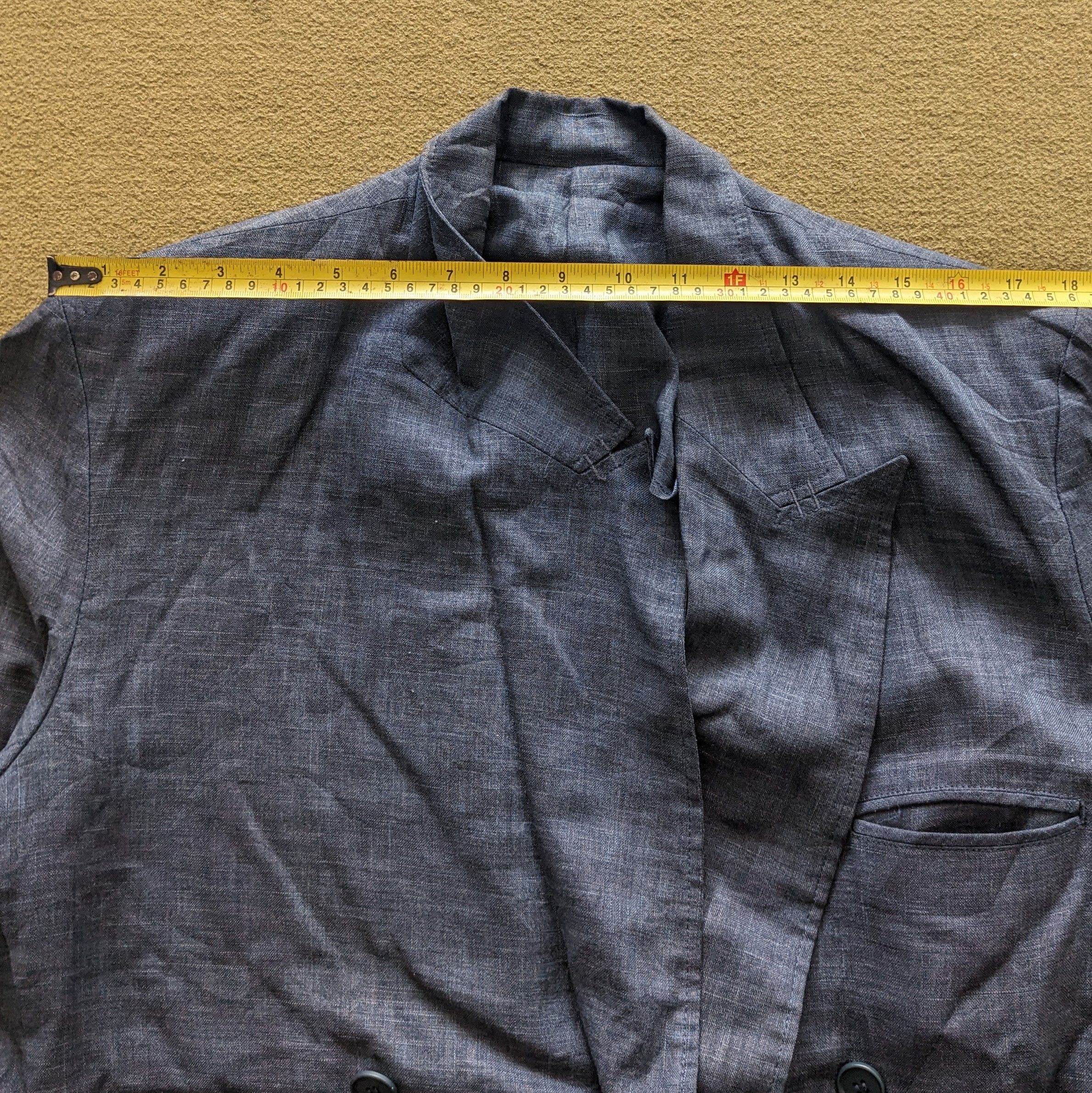 Yohji Yamamoto Vintage Y's Yohji Yamamoto Japanese Designer Brand Blazer Size US L / EU 52-54 / 3 - 5 Thumbnail