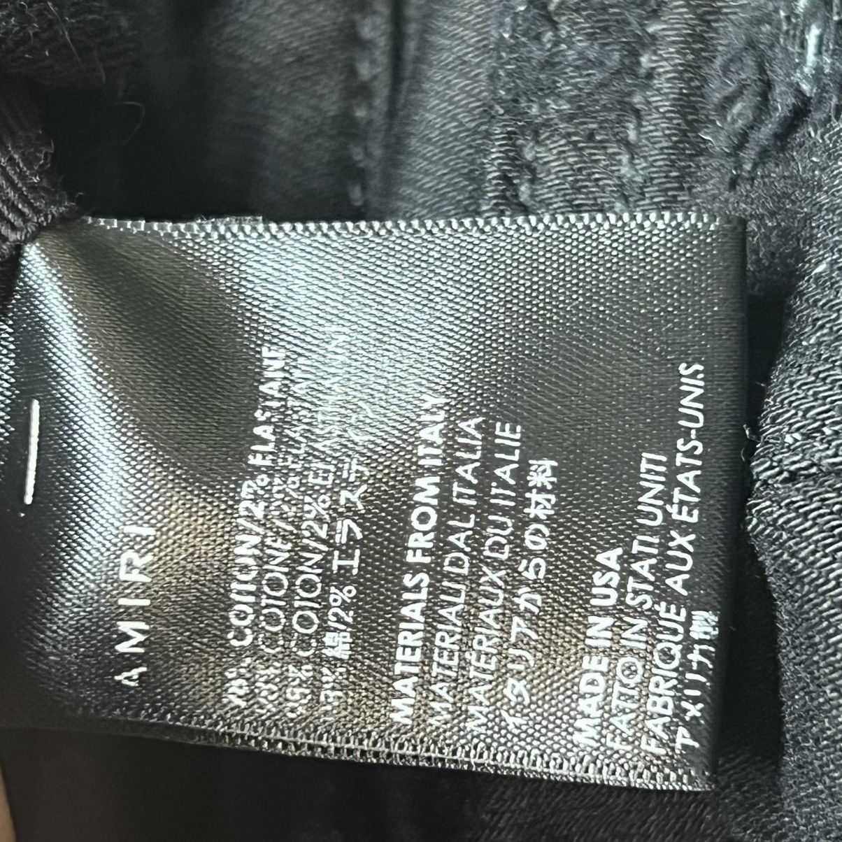 Amiri Amiri Broken Jeans Black Size US 31 - 10 Thumbnail