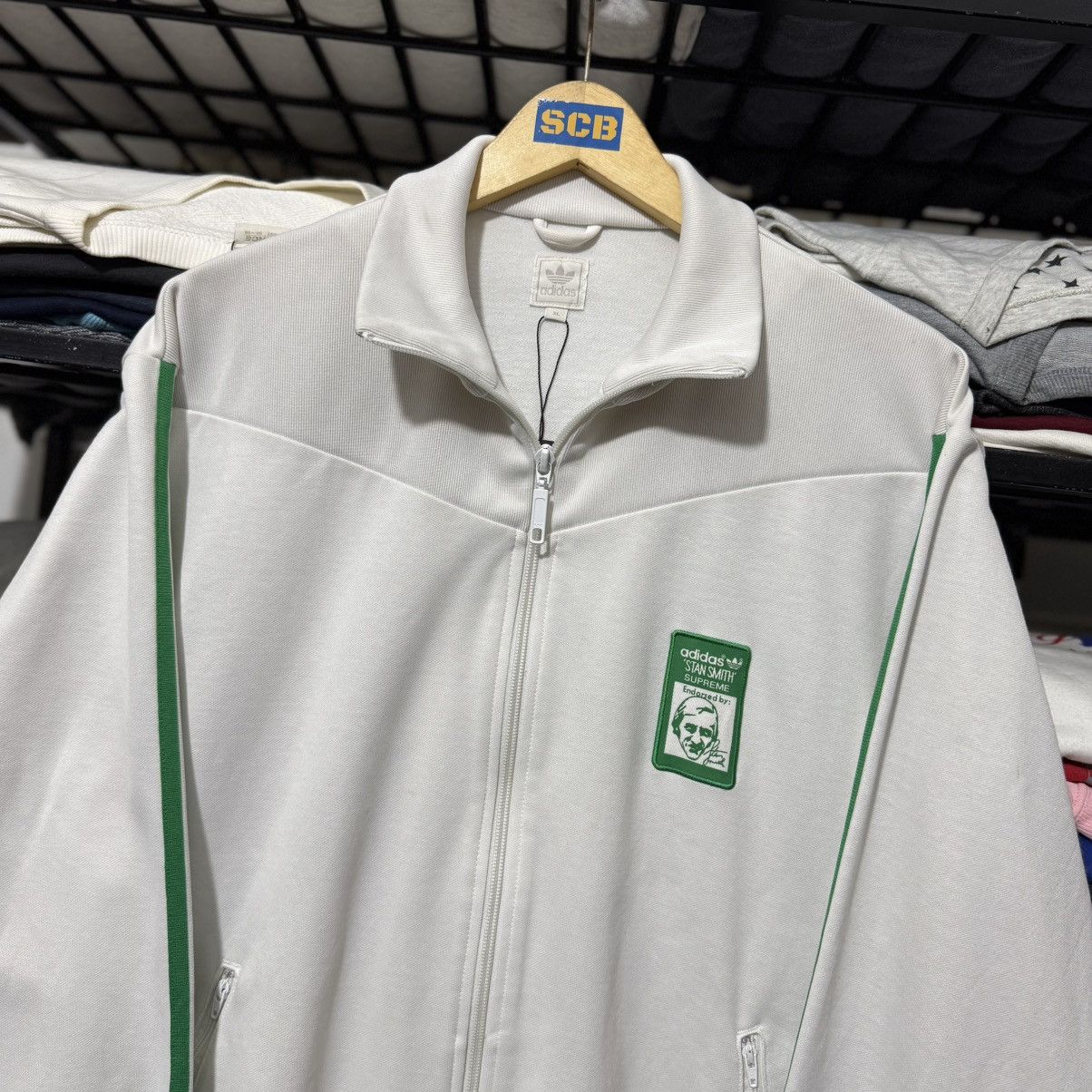 Vintage Vintage stan smith y2k track top Size US XL / EU 56 / 4 - 3 Thumbnail