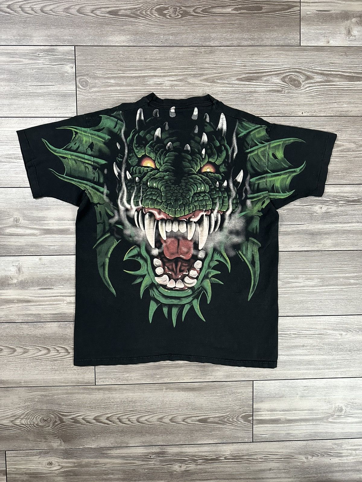 Liquid Blue Vintage 90’s Liquid Blue Dragon Face AOP Size US XL / EU 56 / 4 - 2 Thumbnail