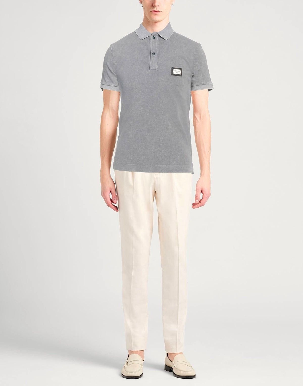 Dolce & Gabbana NWT Dolce & Gabbana Milano Garment Dyed Polo Shirt Size S Size US S / EU 44-46 / 1 - 2 Thumbnail