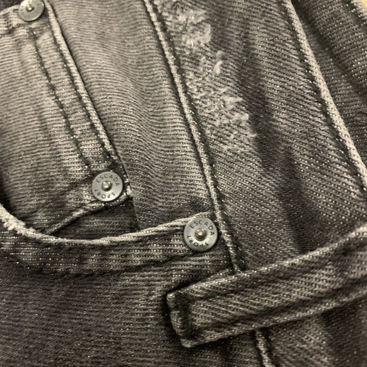 Escada Escada Very Rare Dragonfly Grey Washed Jeans NEW Size 25" / US 0 / IT 36 - 15 Thumbnail