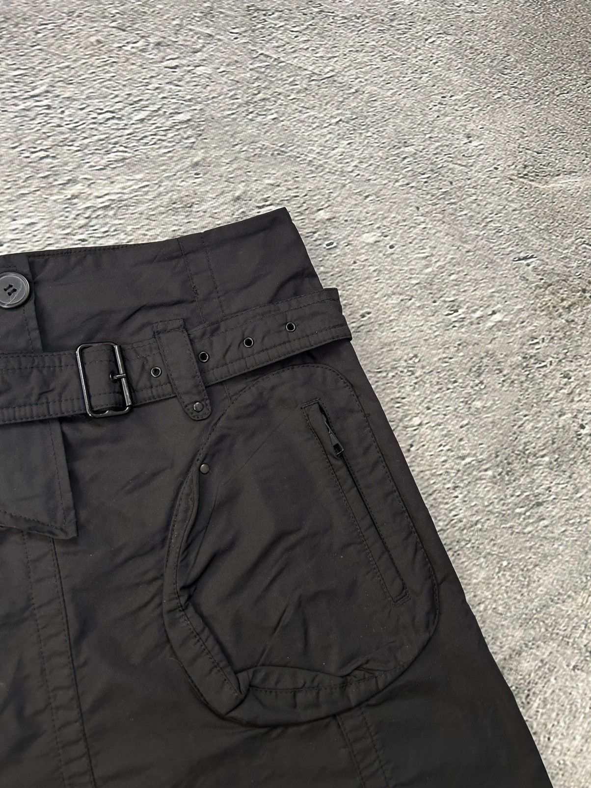 IKKS Japanese IKKS black skirt cargo multi pocket Size 25" / US 0 / IT 36 - 3 Thumbnail