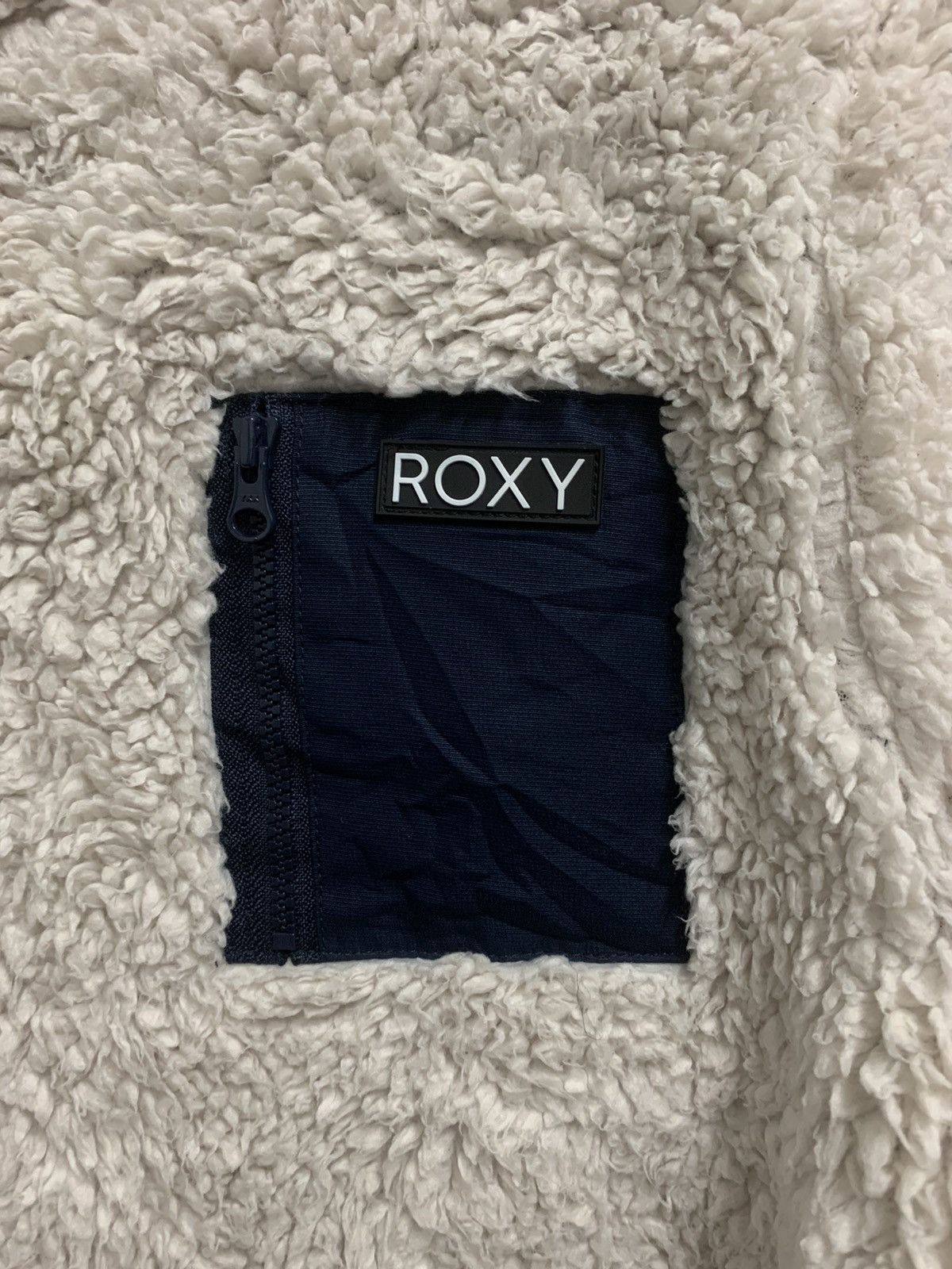 Japanese Brand Roxy Fleece Riversible Hoodie Jacket Size L / US 10 / IT 46 - 6 Thumbnail