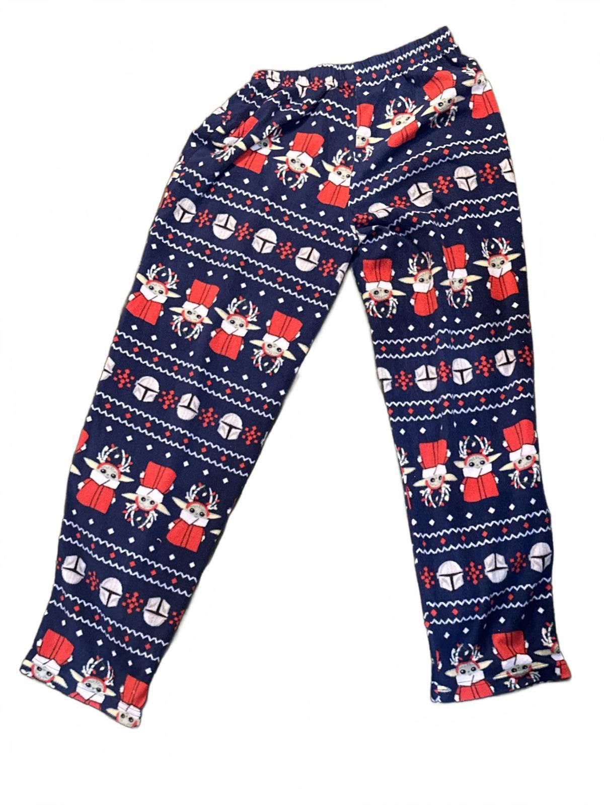Star Wars Star Wars x Men's Large Blue Christmas Sweatpants Size ONE SIZE - 2 Thumbnail