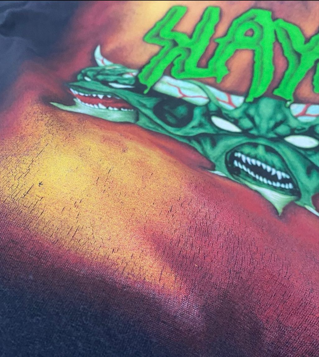 Band Tees Vintage Slayer Diabolus in Musica tour tshirt Size US L / EU 52-54 / 3 - 3 Thumbnail