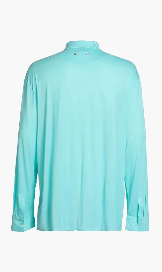 Vilebrequin Vilebrequin Lyocell Long Sleeves Shirt Lagon ( M ) Size US M / EU 48-50 / 2 - 3 Thumbnail