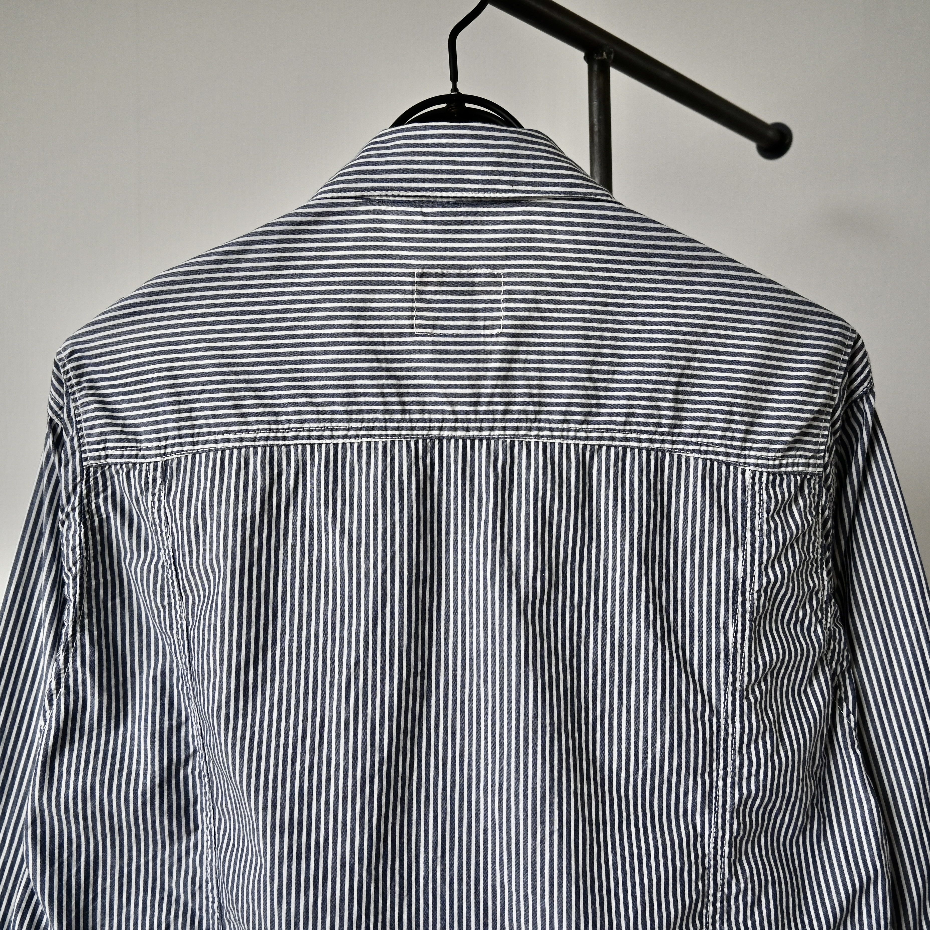 Japanese Brand Wrangler for Ships 11MJZ trucker jacket type shirt Size US M / EU 48-50 / 2 - 3 Thumbnail