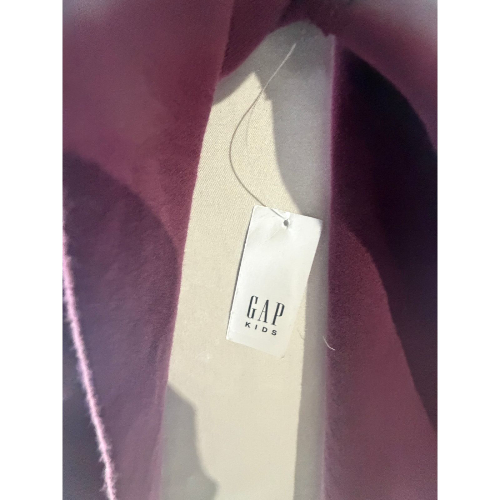 Gap GAP FIT MAROON SIZE KIDS MEDUIM(8) ZIP UP HOODIE NWT $44.95 Size M / US 6-8 / IT 42-44 - 6 Thumbnail