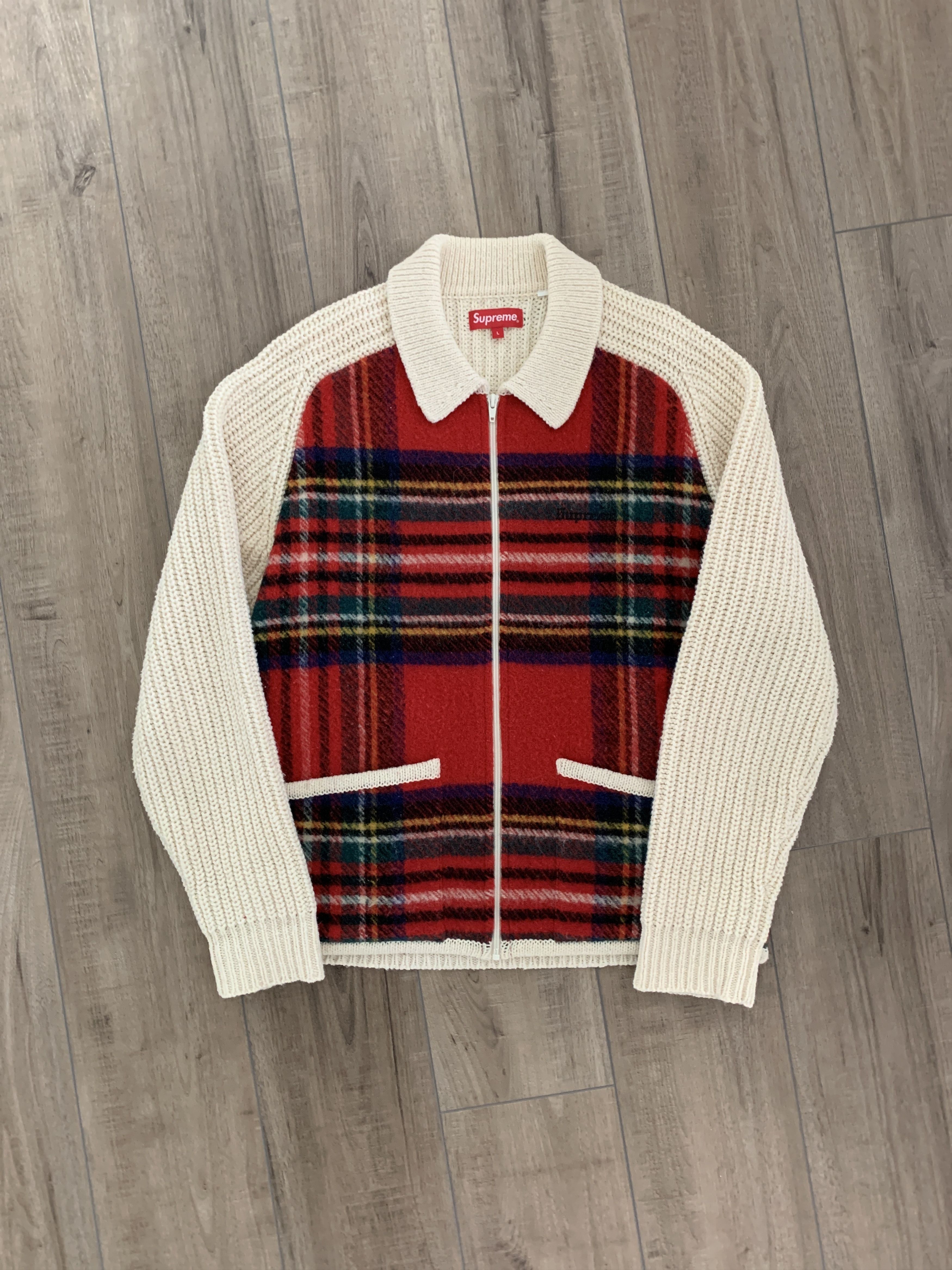 Supreme Tapestry Sweater | Grailed