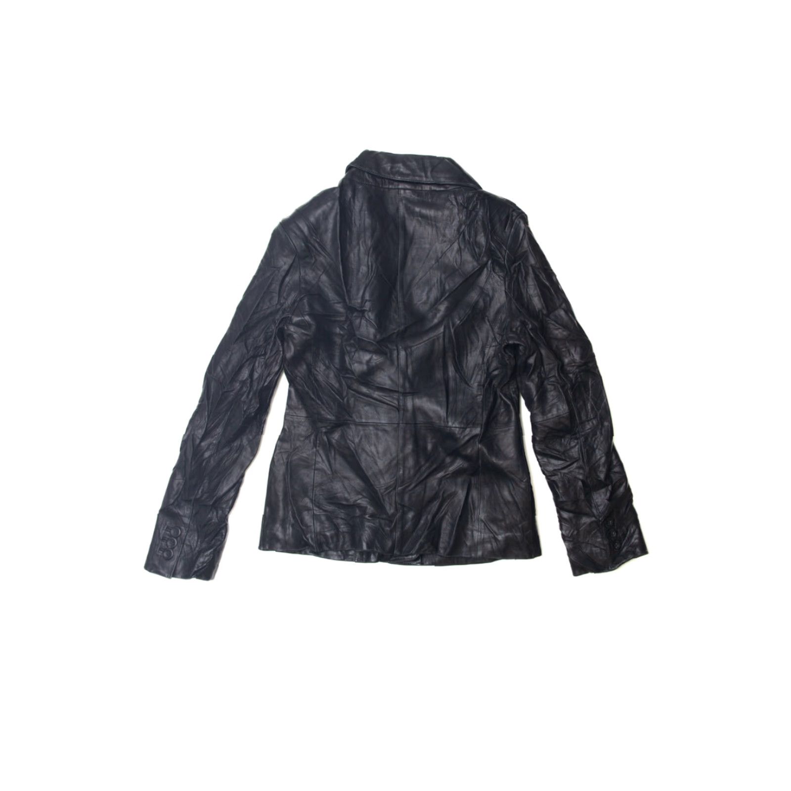 Vintage VINTAGE Leather Limited Jacket Shirt Small Black Leather Limited Mens/Womens Size US S / EU 44-46 / 1 - 3 Thumbnail