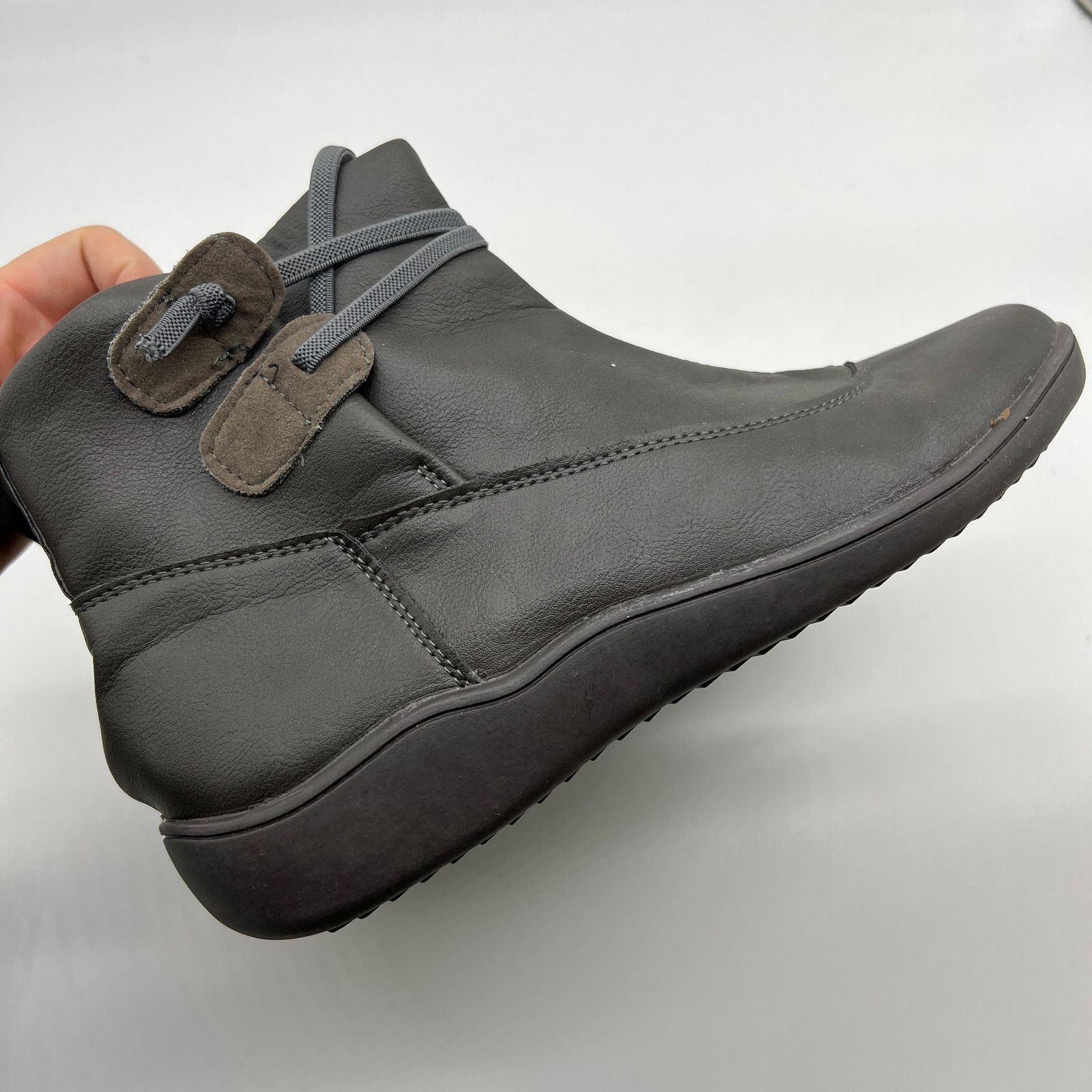 Other Women Ankle Boots Low Heel Slip on Comfortable B Size US 8 / IT 38 - 2 Thumbnail