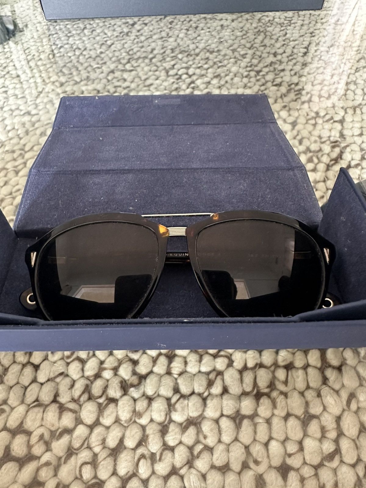 Vilebrequin Vilebrequin Tortoise Aviator Sunglasses Size ONE SIZE - 1 Thumbnail