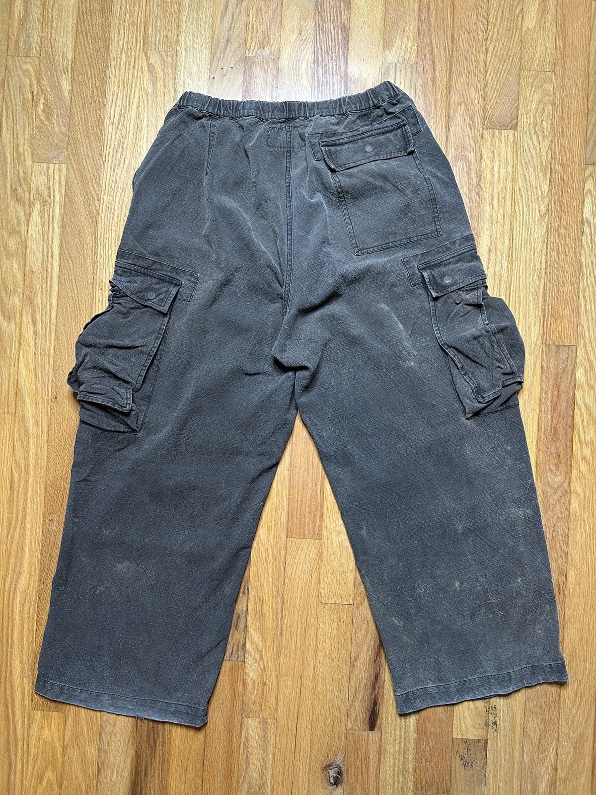 Story Mfg. Story mfg. Peace Pants - Black Slub Size US 30 / EU 46 - 3 Thumbnail