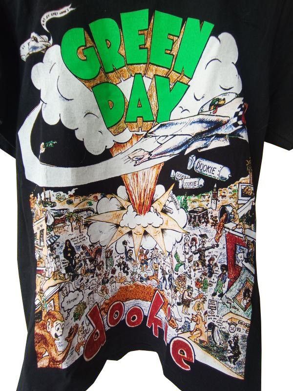Band Tees × Vintage Green Day Dookie Vintage T-Shirt Merch Thunder Plus Punk 90s Size US S / EU 44-46 / 1 - 4 Thumbnail