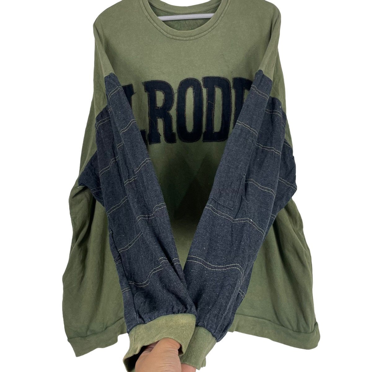 Japanese Brand 💥ELRODEO BAGGY CREWNECK PULLOVER SWEATSHIRT Size US XXL / EU 58 / 5 - 6 Thumbnail