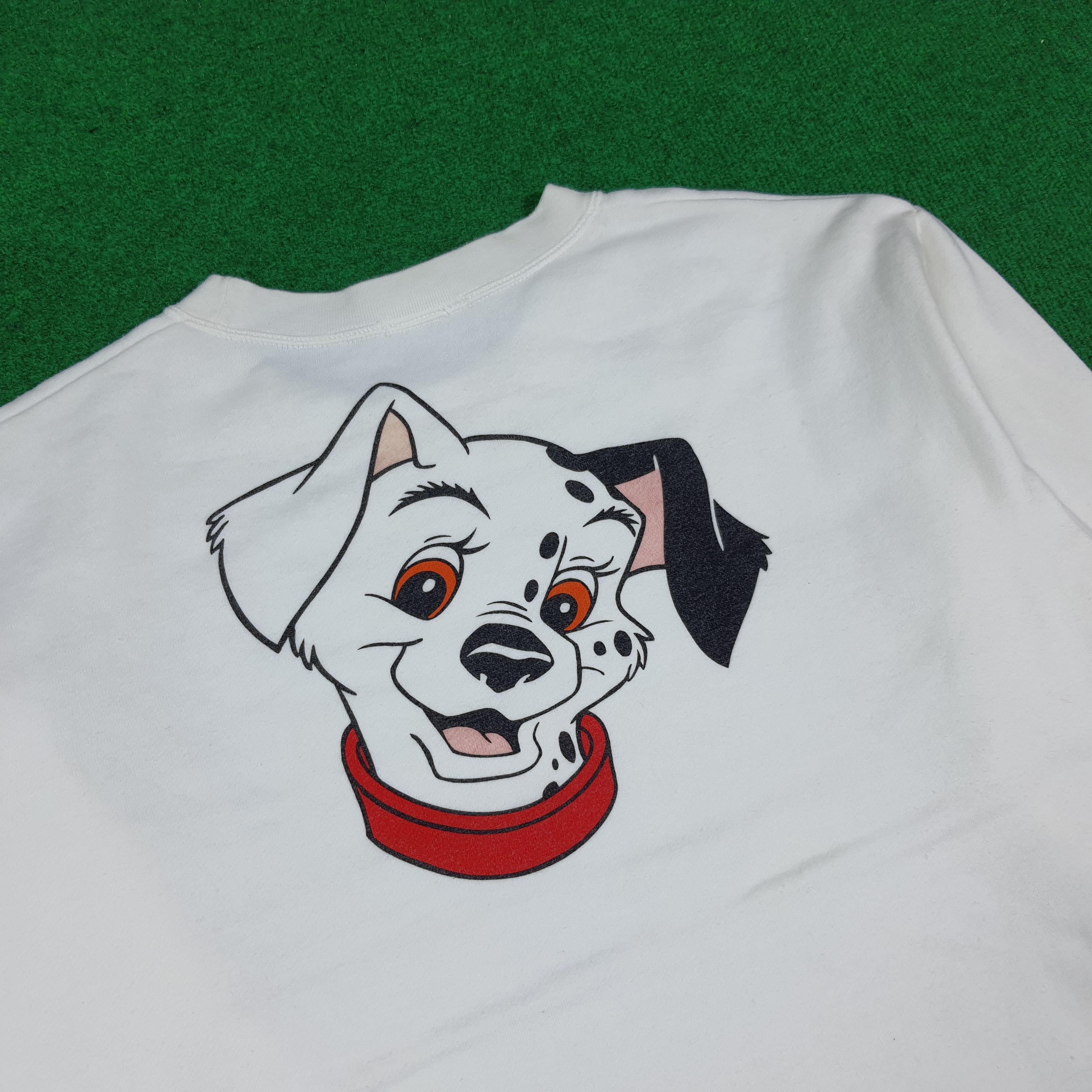 Disney Vintage 90s Tokyo Disney 101 Dalmatians Sweatshirt C283N26 Size US M / EU 48-50 / 2 - 2 Thumbnail