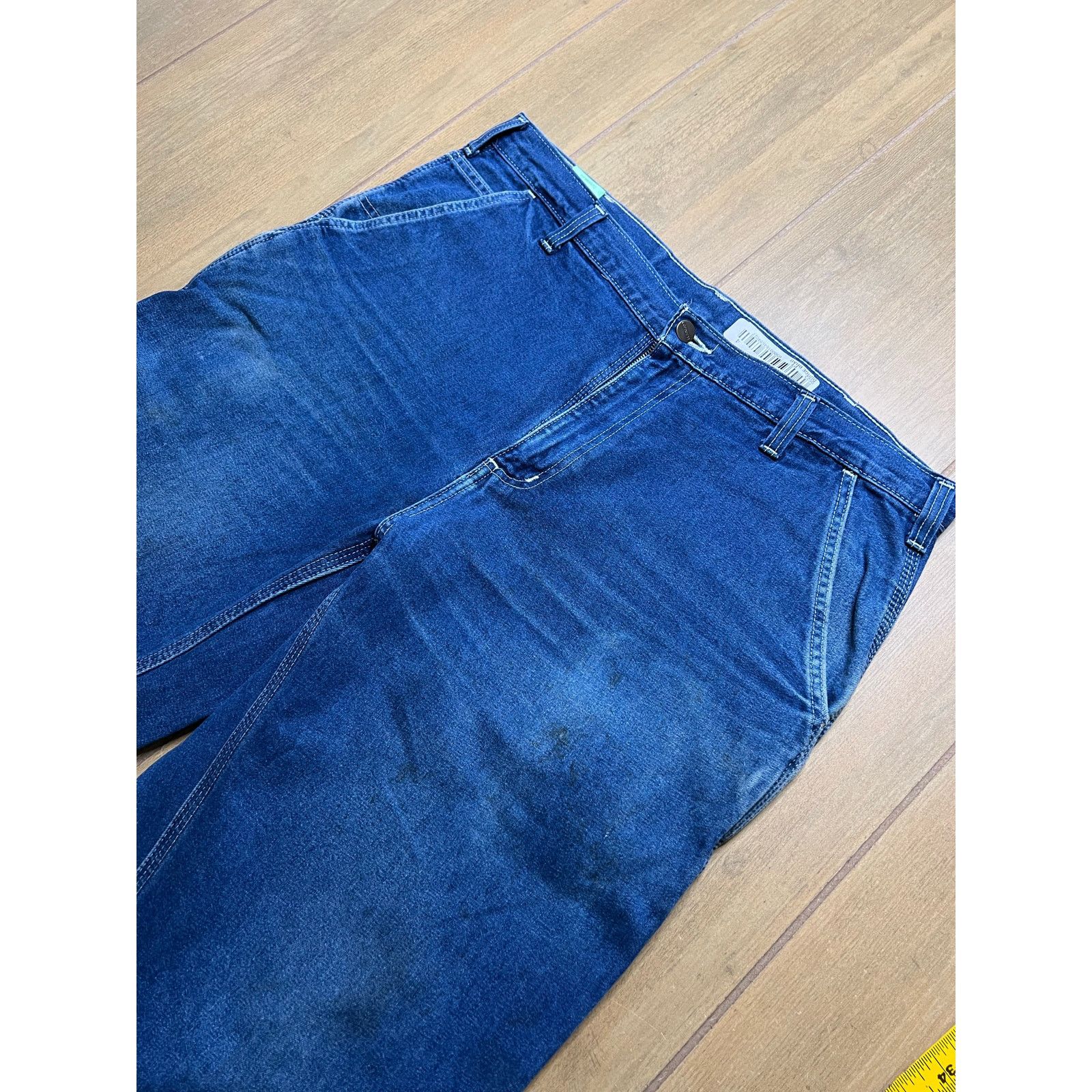 Carhartt Carhartt Dungaree Fit Carpenter Jeans 36x36 Blue Denim baggy Size US 36 / EU 52 - 3 Thumbnail