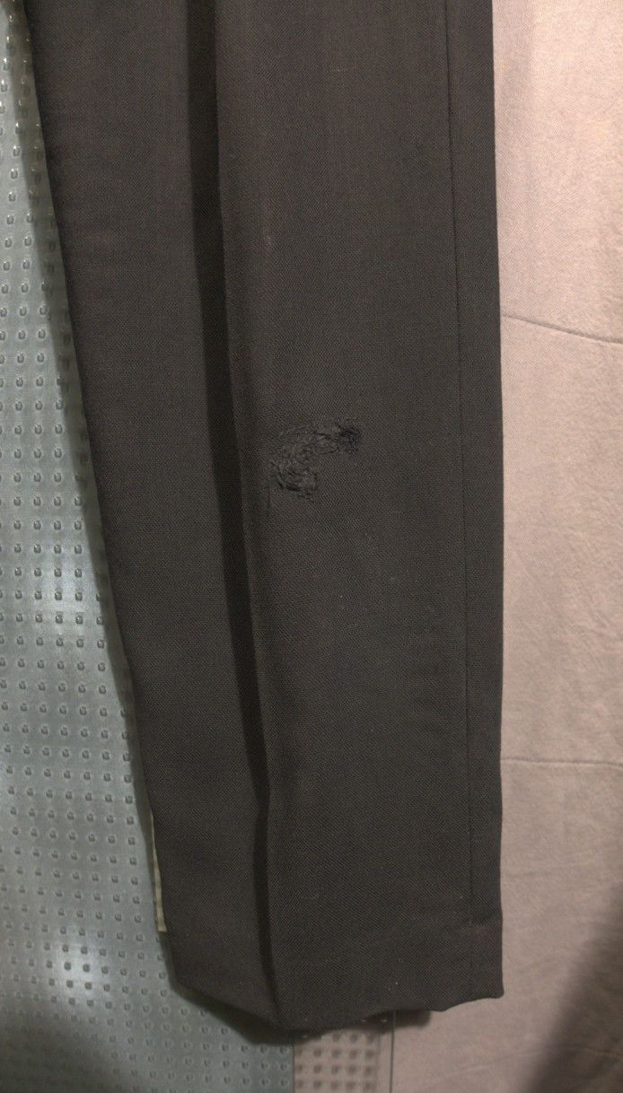 Ann Demeulemeester Tropical Wool Cropped pants Size US 32 / EU 48 - 3 Thumbnail