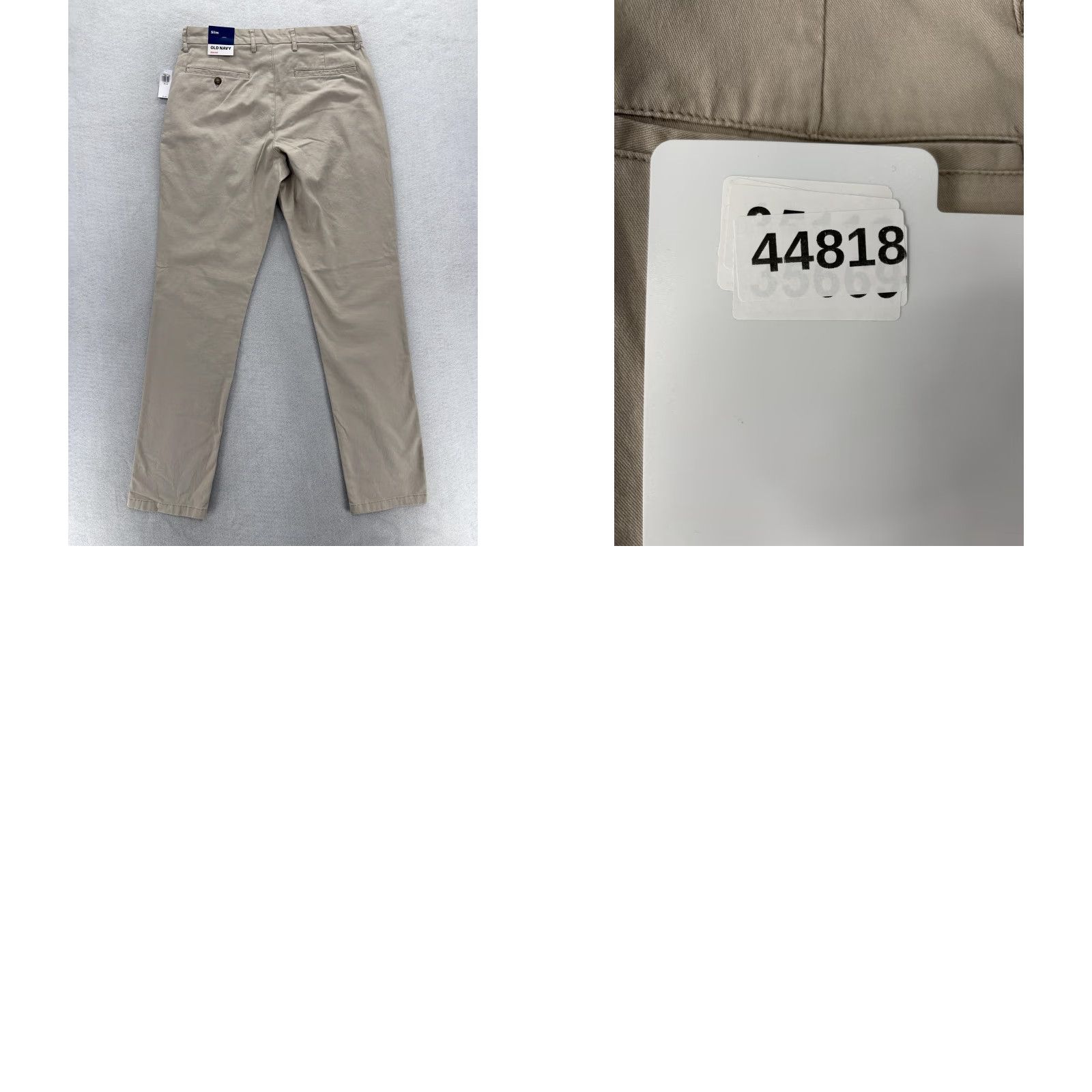 Old Navy Old Navy Pants Mens 30x32 Khaki Slim Built-In Flex Chino Casual Preppy Size US 30 / EU 46 - 9 Thumbnail