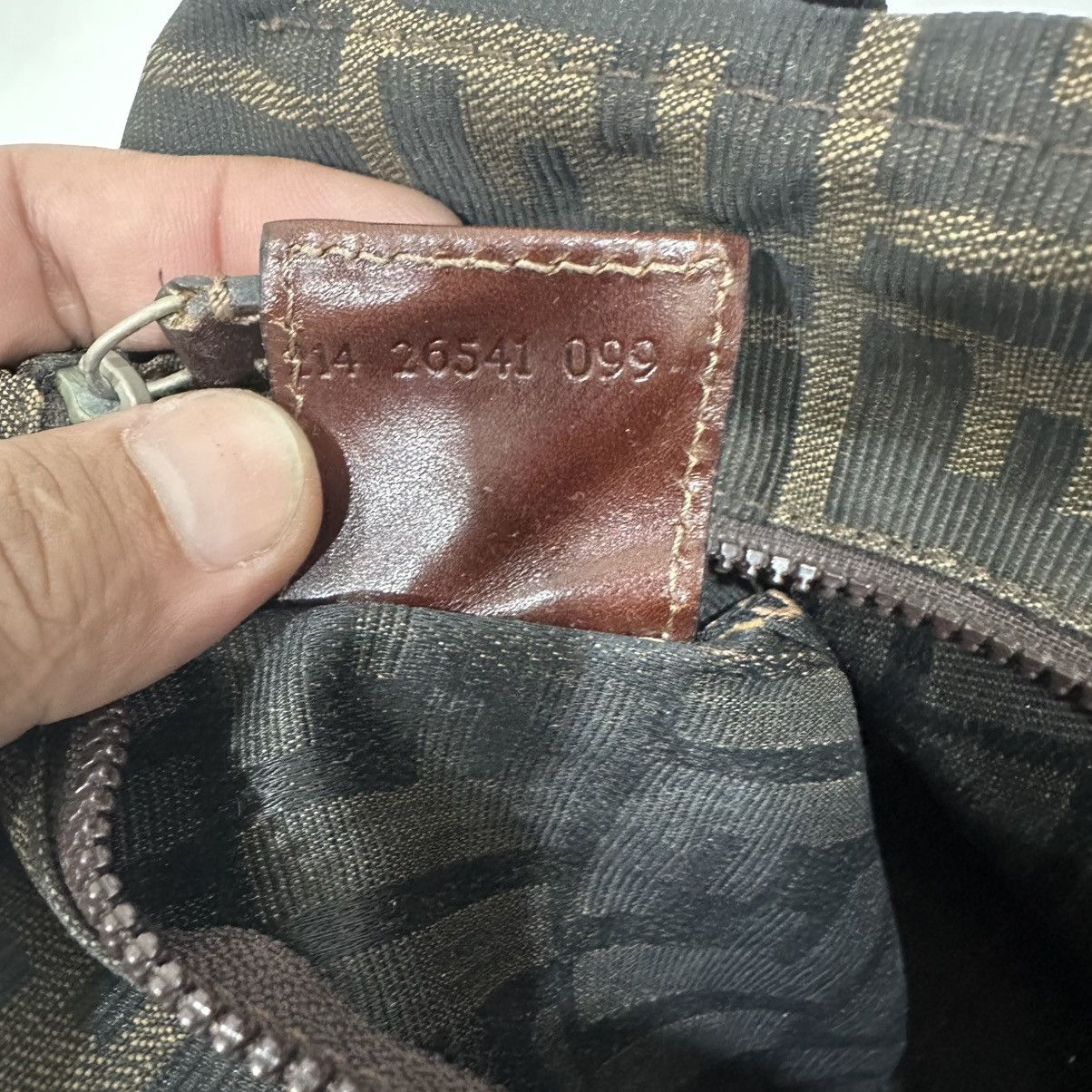 Fendi ‼️YES‼️ FENDI ZUCCA CANVAS MINI HANDBAG Size ONE SIZE - 10 Thumbnail
